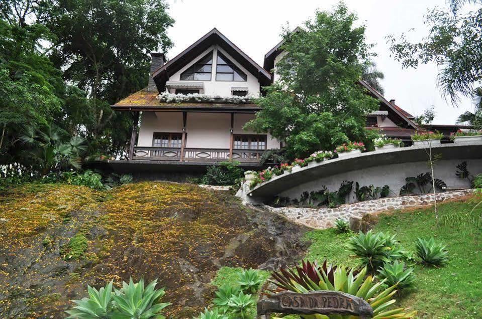 Pousada Casa da Pedra Blumenau Bagian luar foto